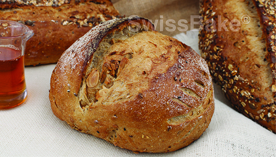 Multigrain Honey & Almond Bread